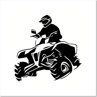 Offroad Quad Bike ATV Posters and Art